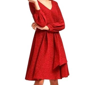 Calvin Klein red dress